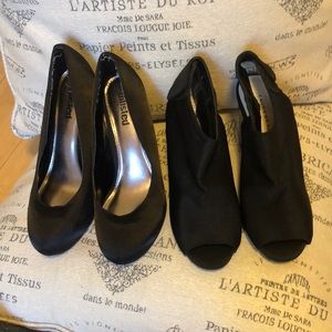 2 pair heel bundle- Size 8- Unlisted and Chinese Laundry.